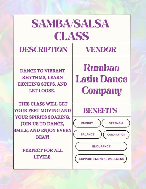 Samba Salsa Class