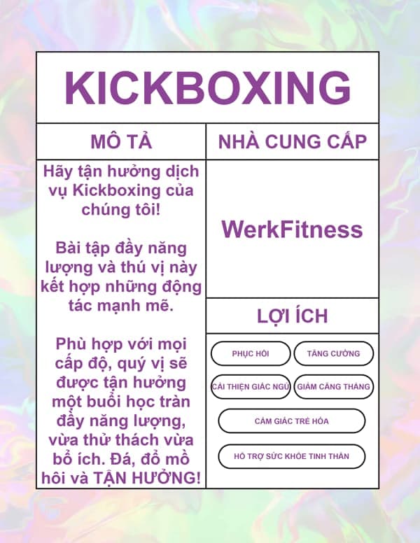 KICKBOXING
